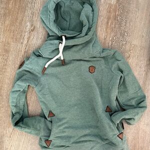 Naketano Green Cowl Neck Sweatshirt